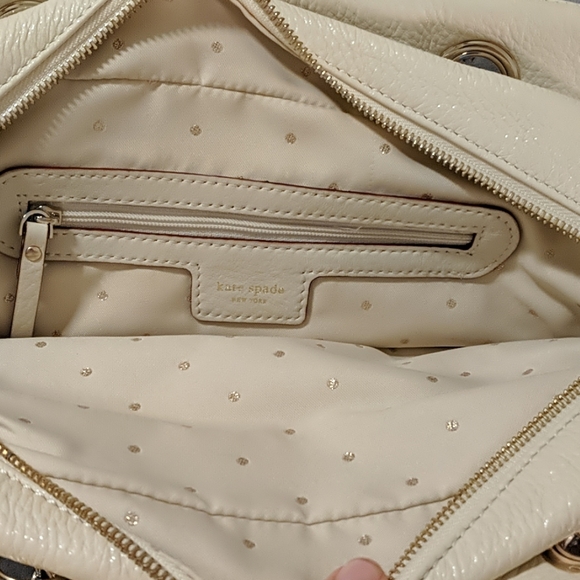 Stunning nwot Kate Spade white Emerson dewy bag - Picture 5 of 8